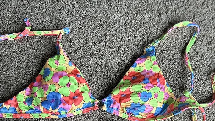 ■BARREL■ Women's Floral V-Back Strap Swimsuit Sunflower Amazon.com: SweatyRocks Women's Floral Print 2 Piece